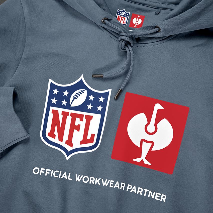 Współpraca: NFL Hoodie cotton, ladies + niebieski tlenkowy 2