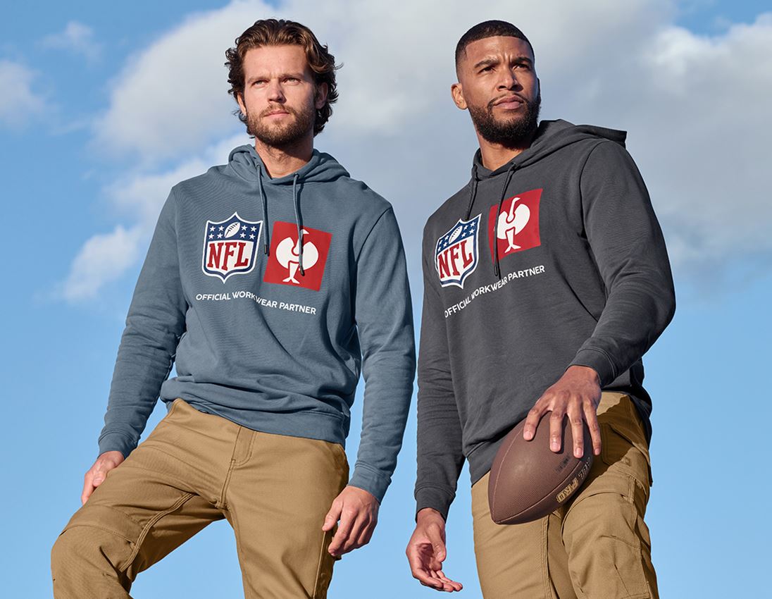 Odzież: NFL Hoodie cotton + niebieski tlenkowy 1