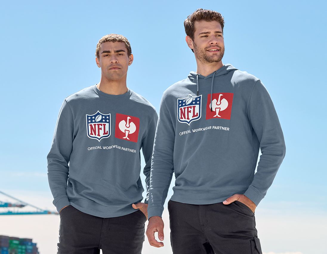 Współpraca: NFL Hoodie cotton + niebieski tlenkowy 3