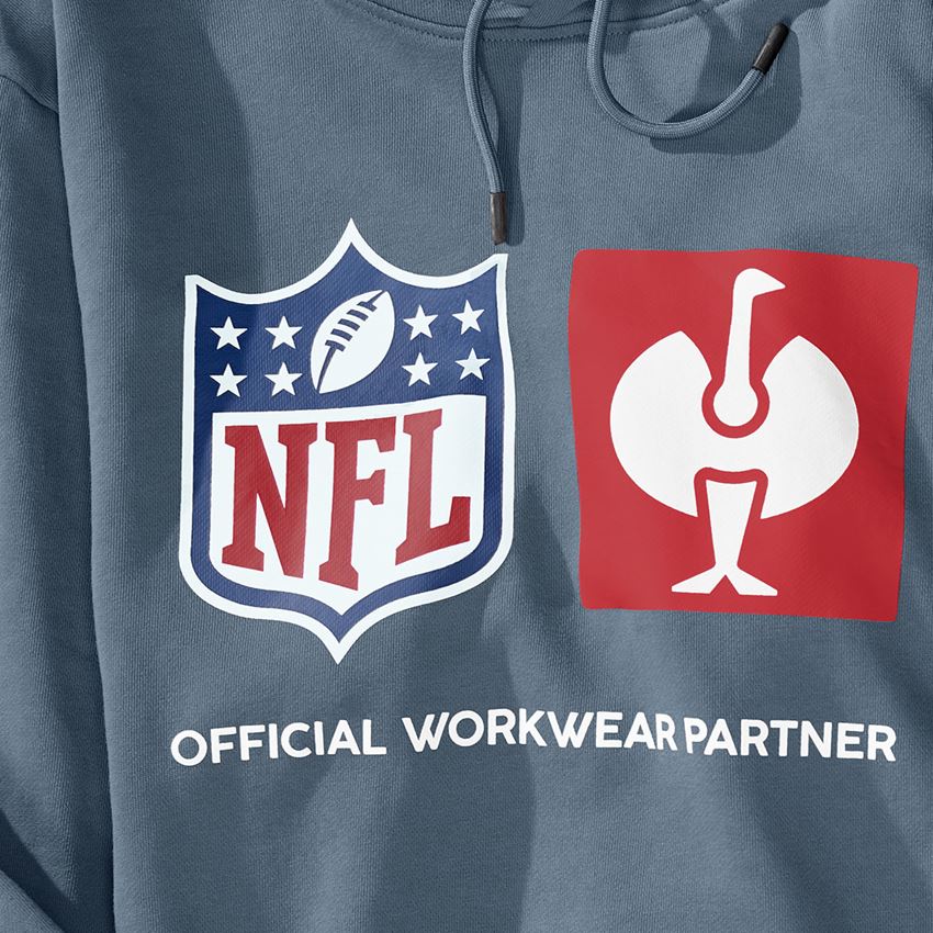 Współpraca: NFL Hoodie cotton + niebieski tlenkowy 2