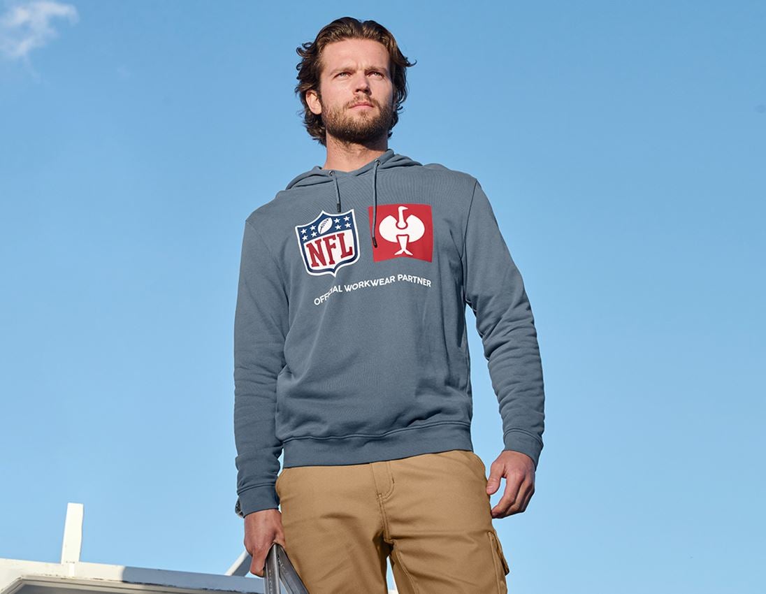 Odzież: NFL Hoodie cotton + niebieski tlenkowy