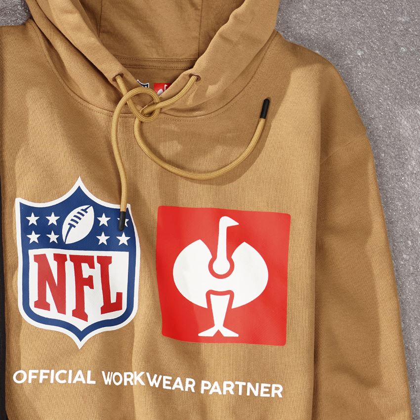 Odzież: NFL Hoodie cotton + migdałowy brąz 2