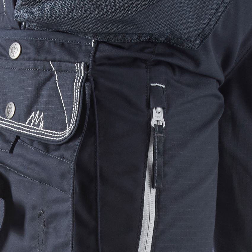 Spodnie robocze: Spodnie do pasa e.s.motion letnie + szafirowy/cementowy 2
