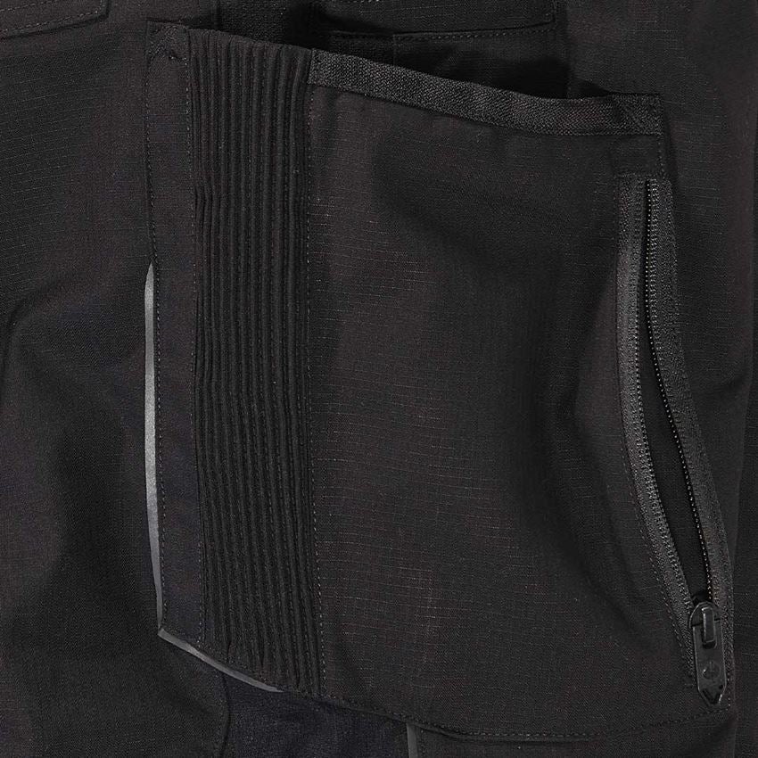 Spodnie robocze: Spodnie typu cargo e.s.vision + czarny 2