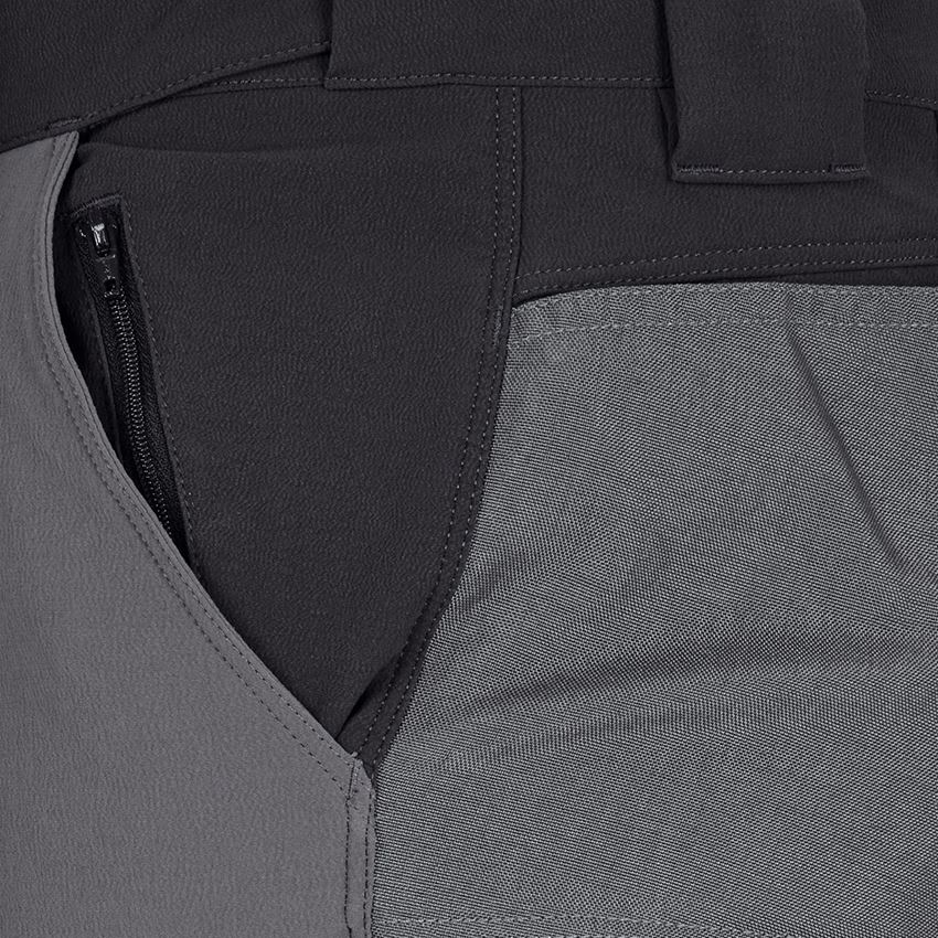 Spodnie robocze: Spodnie funkcyjne zimowe typu cargo e.s.dynashield + cementowy/grafitowy 2