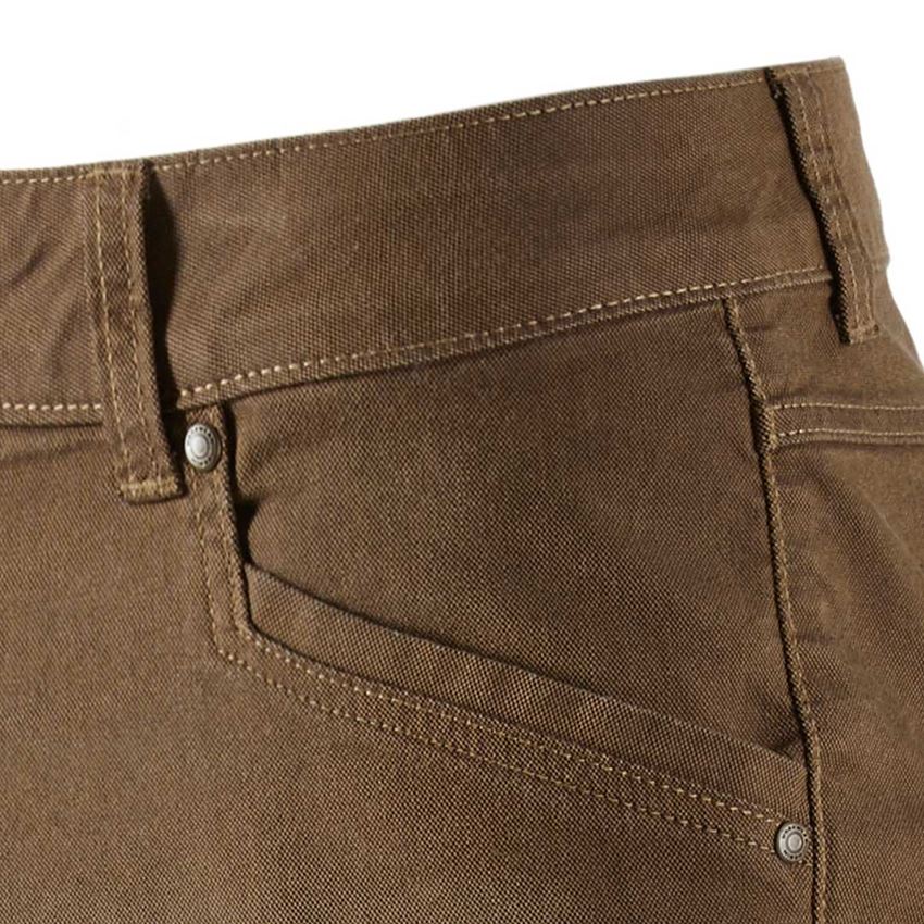 Spodnie robocze: Szorty 5-kieszeniowe e.s.vintage + sepia 2