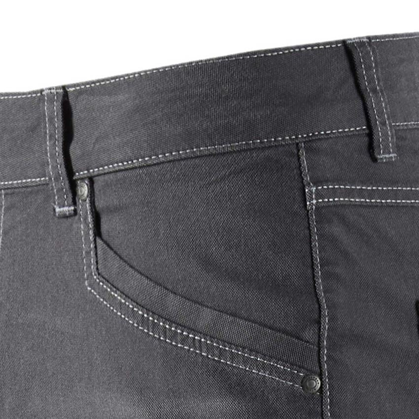 Spodnie robocze: Szorty 5-kieszeniowe e.s.vintage + cynowy 2