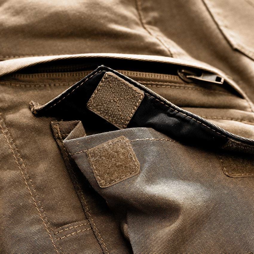 Spodnie robocze: Spodnie typu cargo e.s.vintage, damska + sepia 2