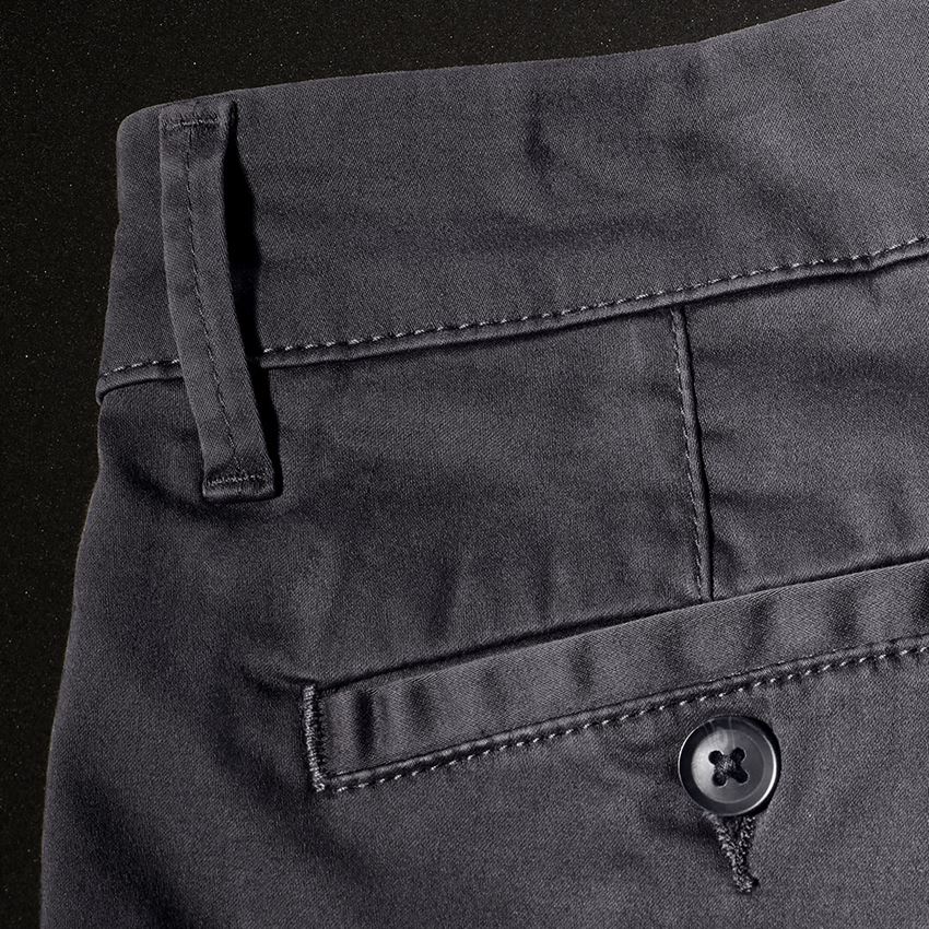 Spodnie robocze: e.s. 5-kieszeniowe spodnie robocze typu chino + antracytowy 2