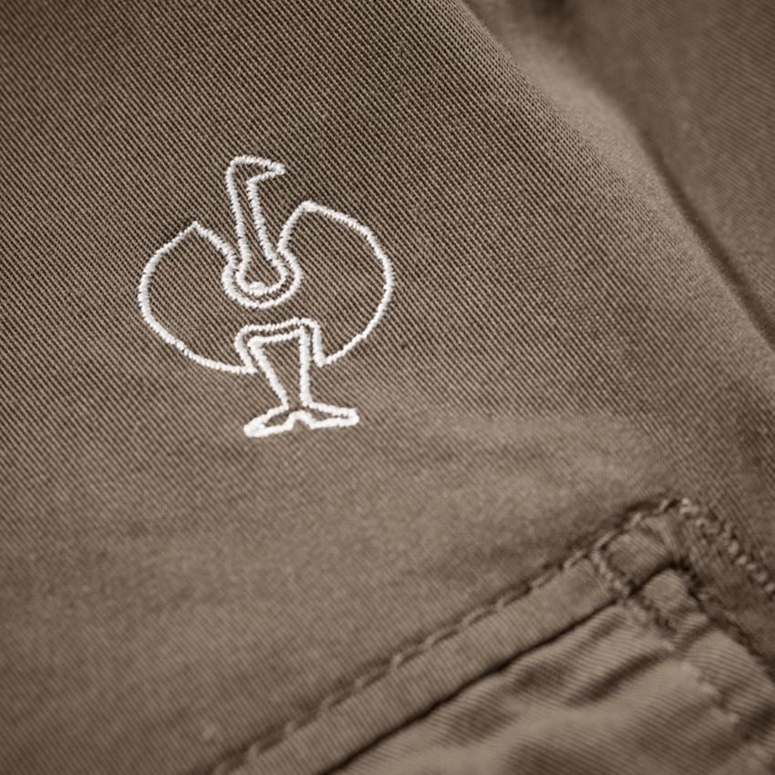 Spodnie robocze: Spodnie typu cargo e.s. ventura vintage, damskie + brązowy umbra 2