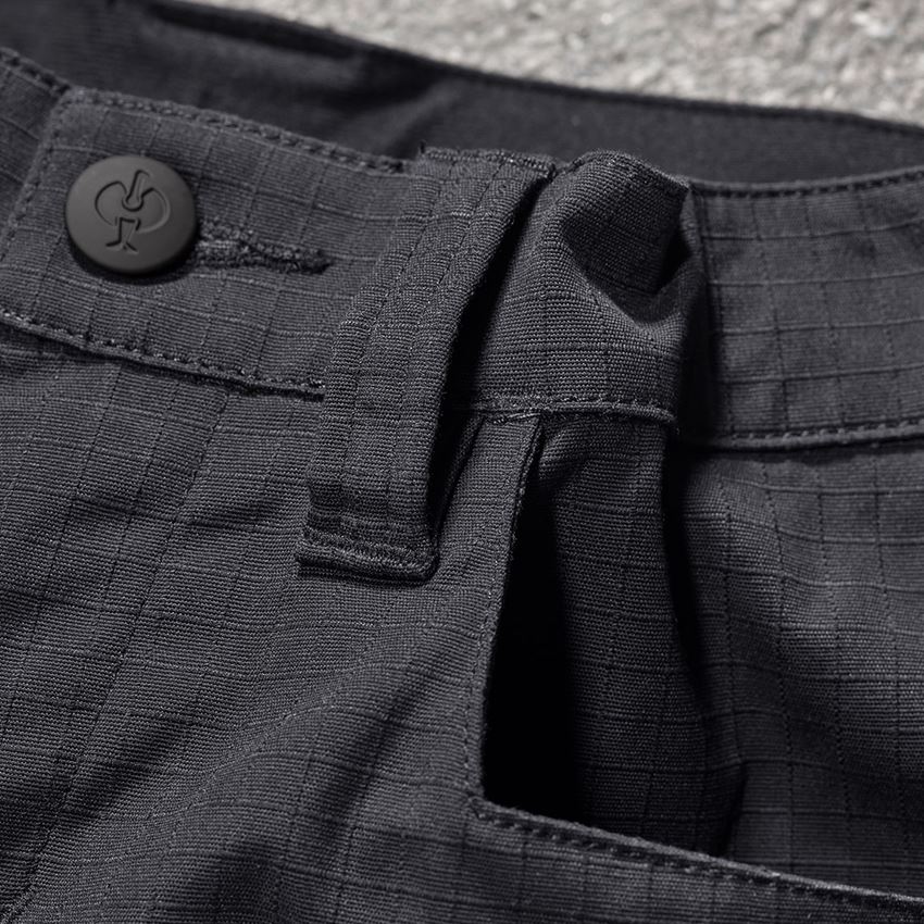 Spodnie: Spodnie do pasa e.s.concrete solid, dziecięce + czarny 2