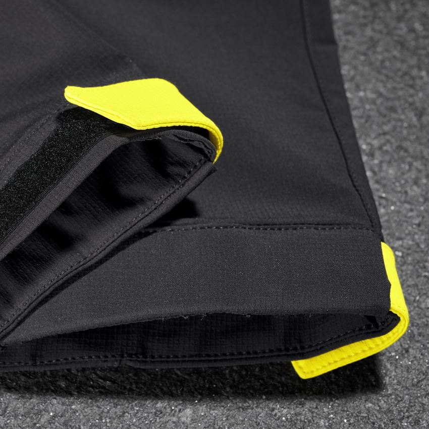 Odzież: Spodnie funkcyjne e.s.trail, damskie + czarny/żółty acid 2