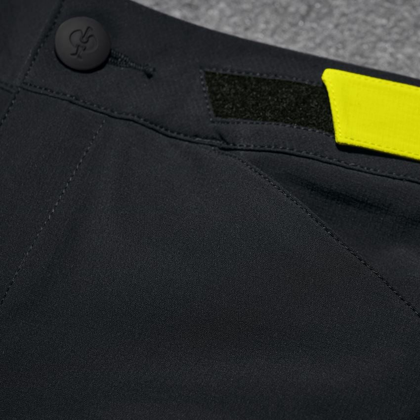 Spodnie robocze: Szorty funkc. typu cargo e.s.trail, damskie + czarny/żółty acid 2