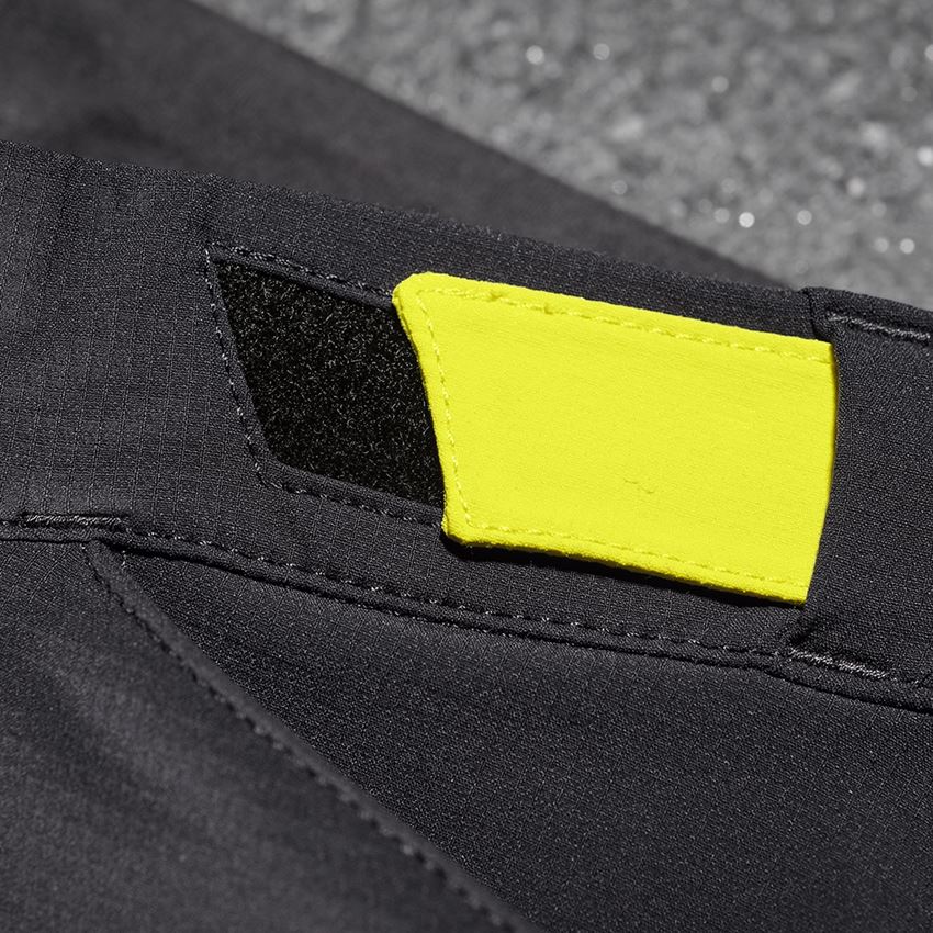 Spodnie: Spodnie funkcyjne e.s.trail, dziecięce + czarny/żółty acid 2