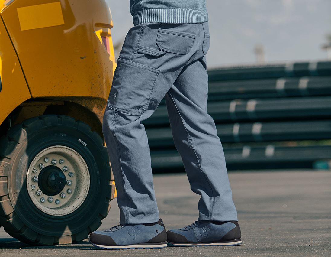 Spodnie robocze: Spodnie do pasa e.s.iconic + niebieski tlenkowy 1