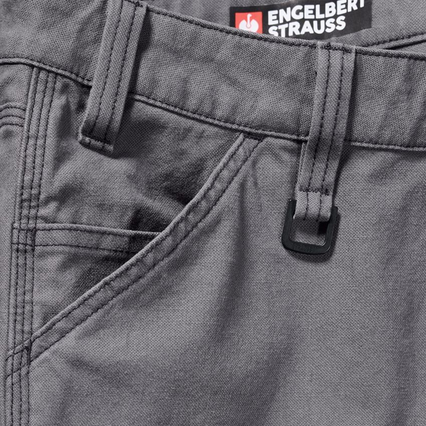 Spodnie robocze: Spodnie do pasa e.s.iconic + karbonowym szary 2