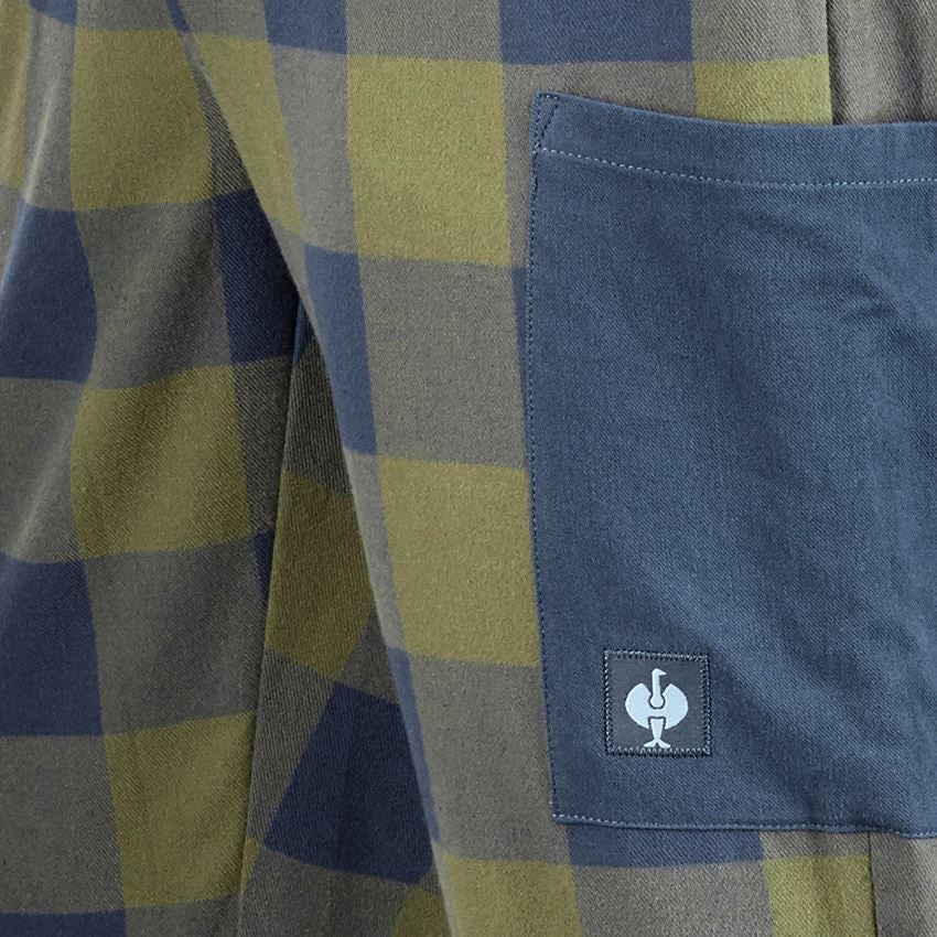 Akcesoria: e.s. Spodnie piżamowe + górska zieleń/niebieski tlenkowy 2