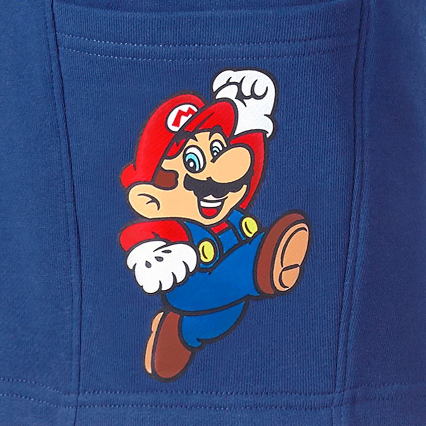 Odzież: Super Mario Szorty dresowe, damskie + błękit alkaliczny 2