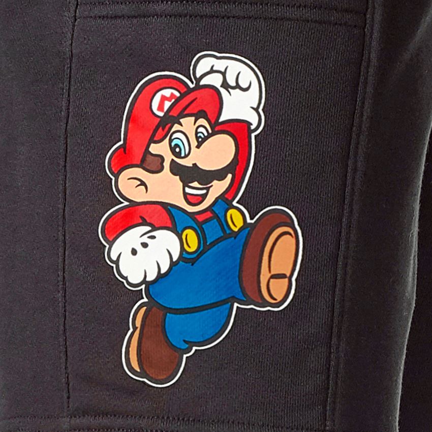 Odzież: Super Mario Szorty dresowe + czarny 2