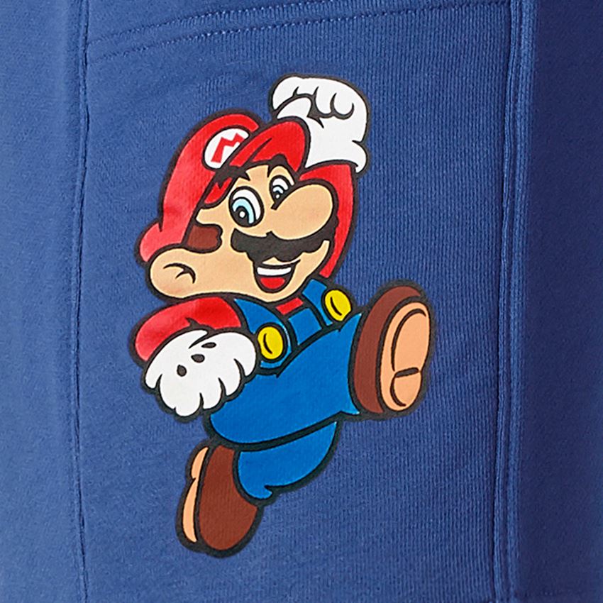 Odzież: Super Mario Szorty dresowe + błękit alkaliczny 2