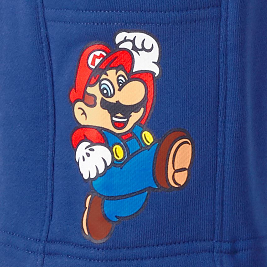 Odzież: Super Mario Szorty dresowe, dziecięce + błękit alkaliczny 2