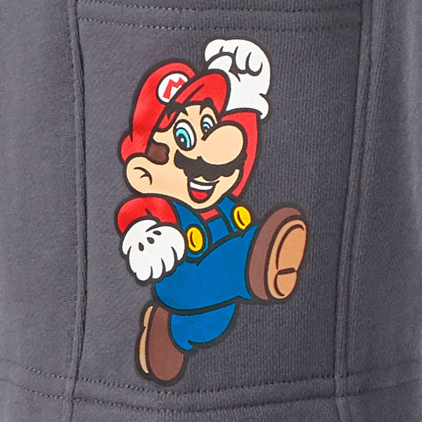 Odzież: Super Mario Szorty dresowe, dziecięce + antracytowy 2
