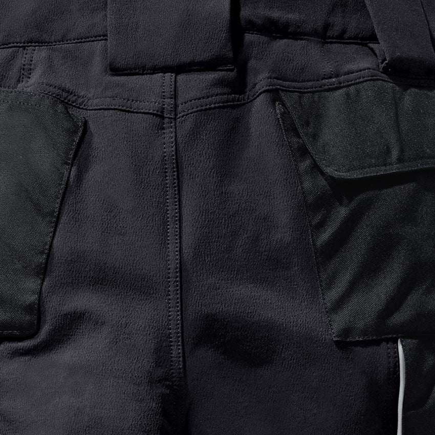 Spodnie robocze: Spodnie funkcyjne do pasa e.s.dynashield, damskie + czarny 2