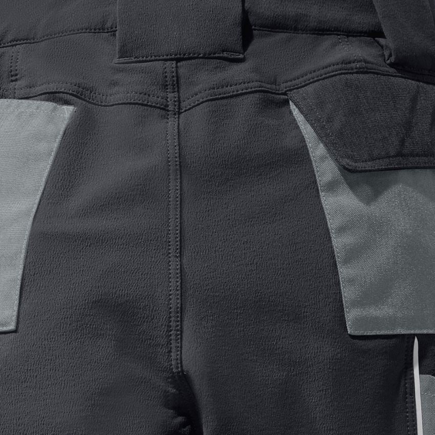Spodnie robocze: Spodnie funkc. typu cargo e.s.dynashield, damskie + cementowy/grafitowy 2