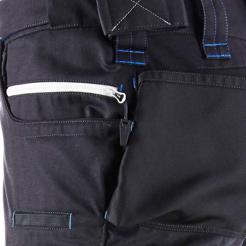 Spodnie robocze: Spodnie do pasa e.s.motion 2020 + grafitowy/niebieski chagall 2