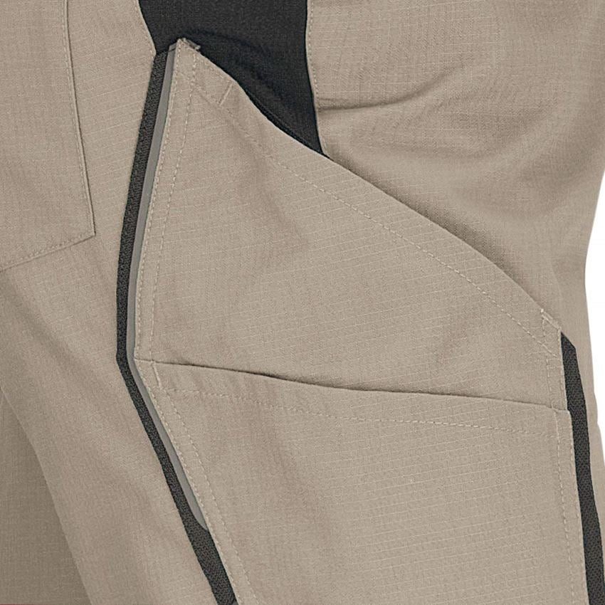 Spodnie robocze: Spodnie do pasa e.s.vision, męskie + gliniasty/czarny 2
