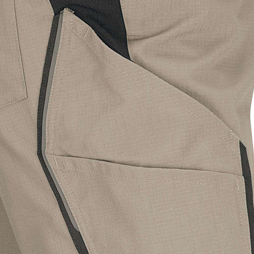 Spodnie robocze: Spodnie do pasa zimowe e.s.vision + gliniasty/czarny 2