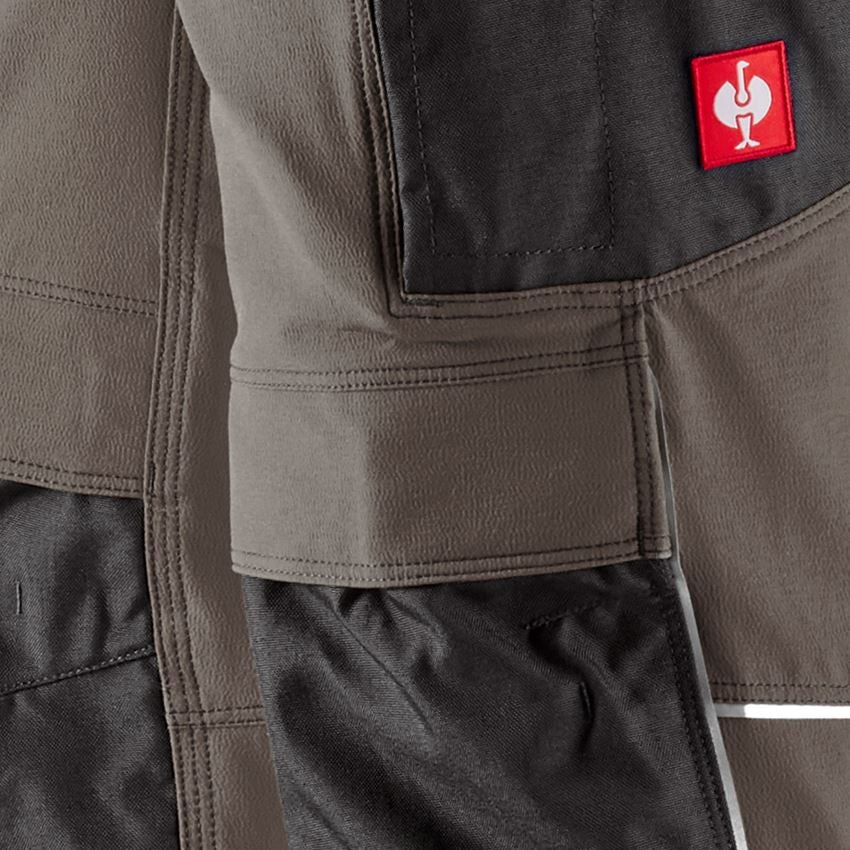 Spodnie robocze: Spodnie funkcyjne do pasa zimowe e.s.dynashield + kamienny/czarny 2