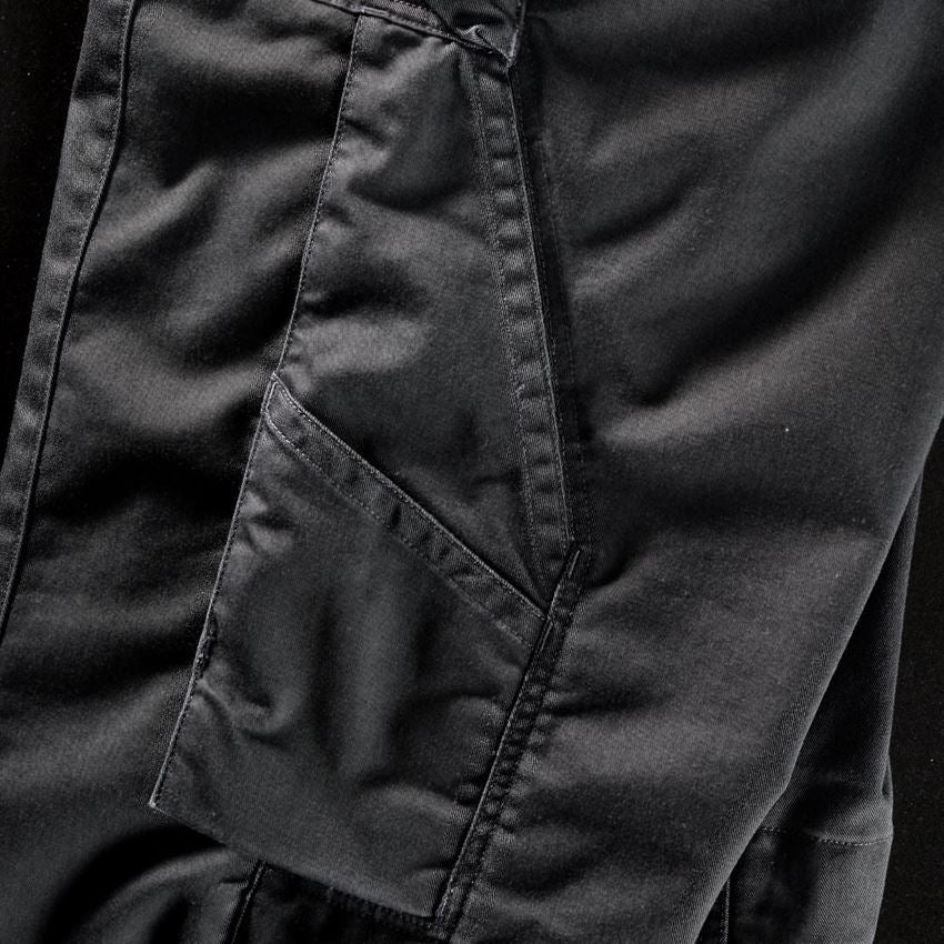 Spodnie robocze: Spodnie do pasa e.s.motion ten, damskie + czerń żelazowa 2