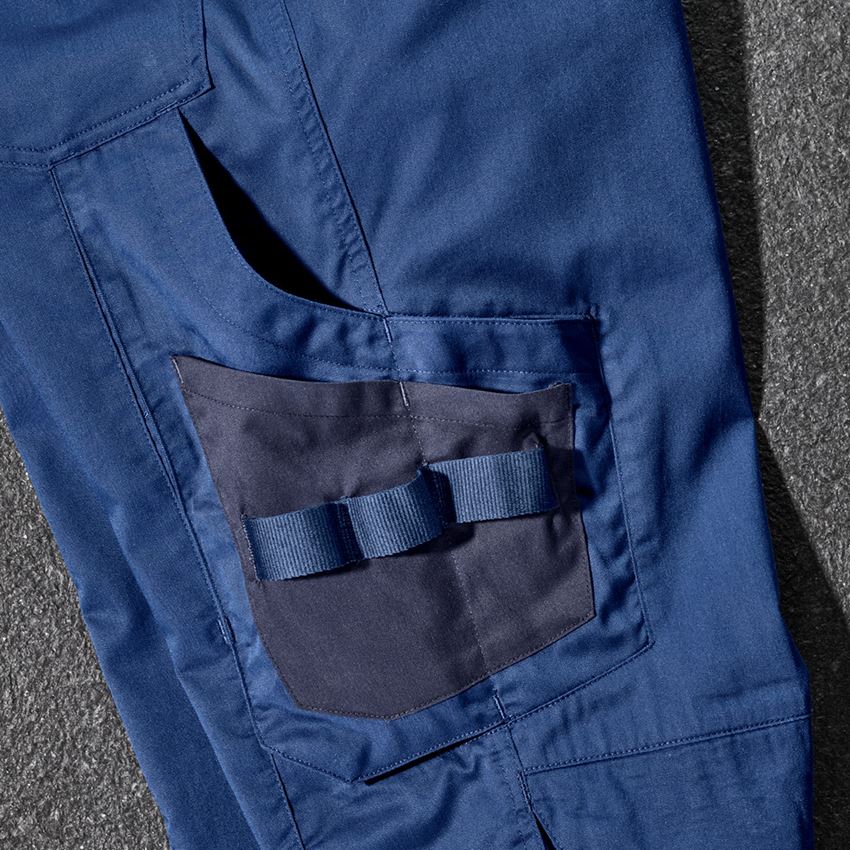 Spodnie robocze: Spodnie do pasa e.s.concrete light + błękit alkaliczny/niebieski marine 2