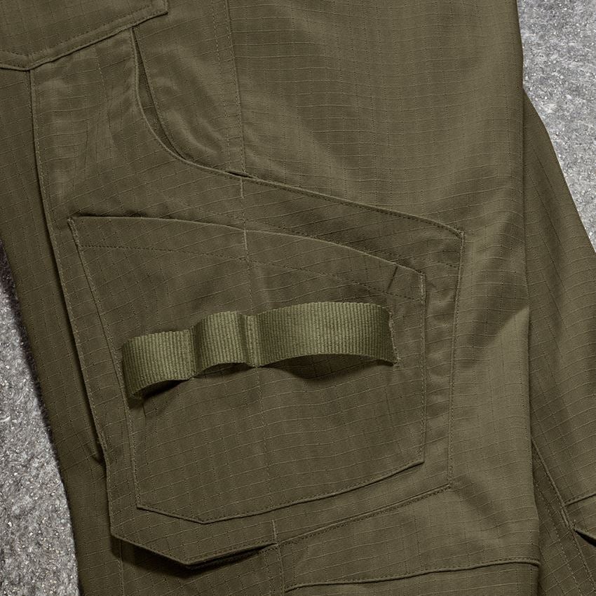 Spodnie robocze: Spodnie do pasa e.s.concrete solid, damskie + błotnista zieleń 2