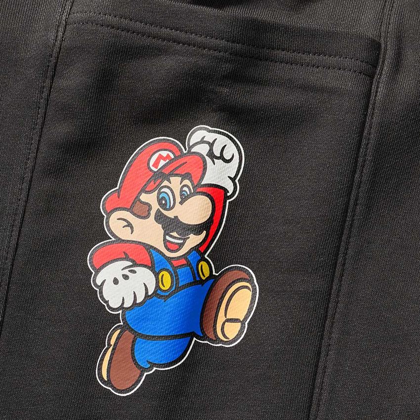 Akcesoria: Super Mario Spodnie dresowe, męskie + czarny 2