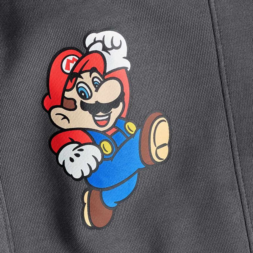Współpraca: Super Mario Spodnie dresowe, męskie + antracytowy 2