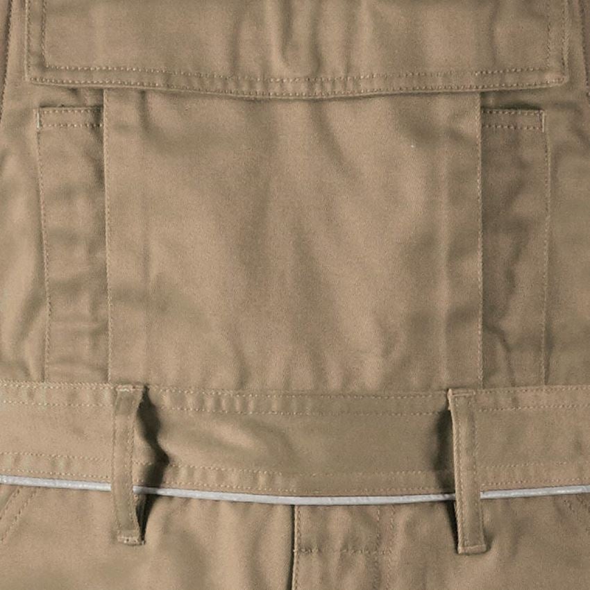 Spodnie robocze: Ogrodniczki e.s.classic + khaki 2