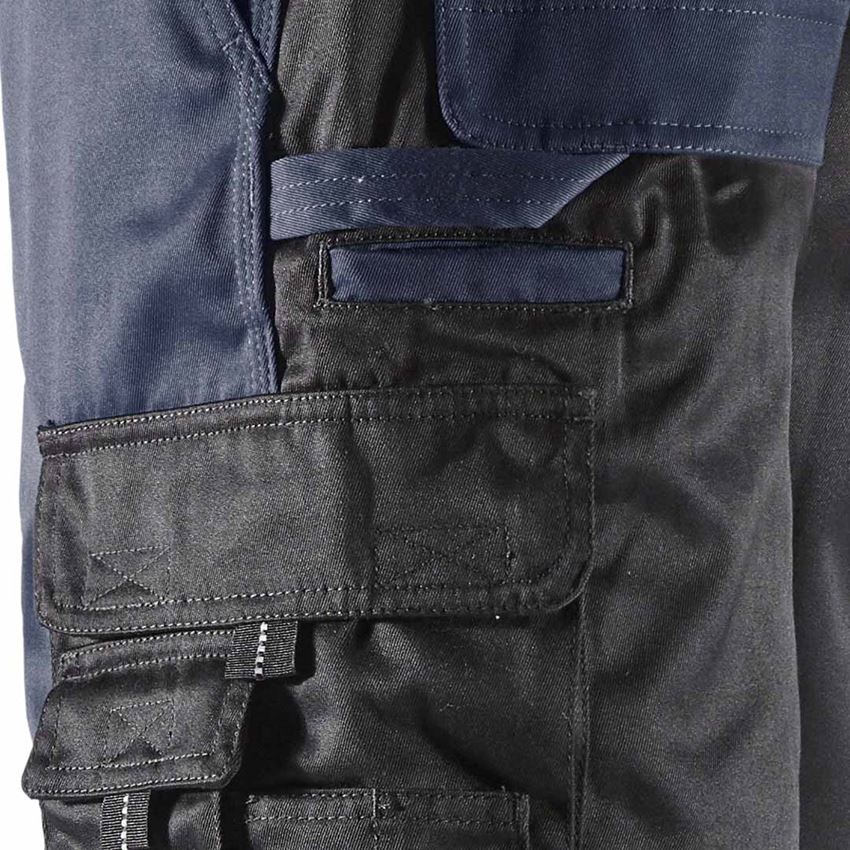 Spodnie robocze: Szorty e.s.image + granatowy/czarny 2