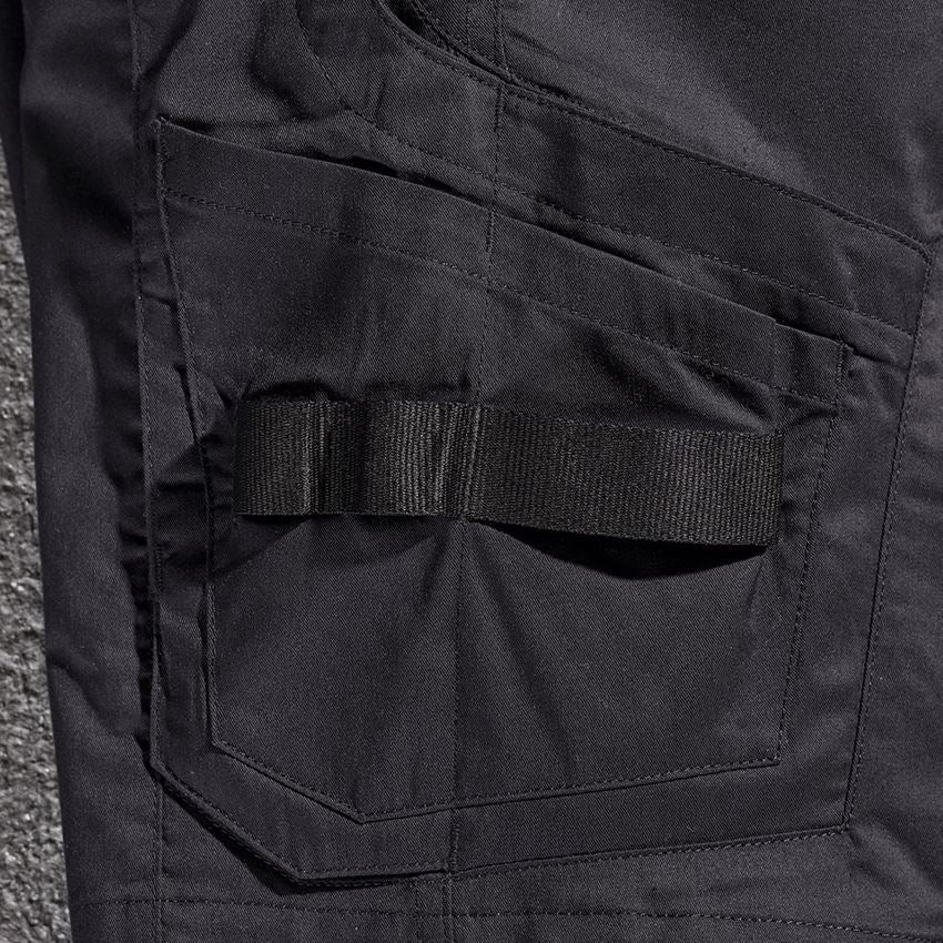 Spodnie robocze: Szorty e.s.concrete light, damskie + czarny 2