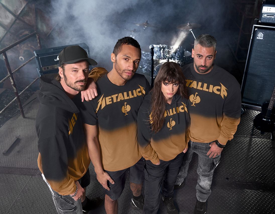 Spodnie robocze: Metallica twill shorts + czarny 2