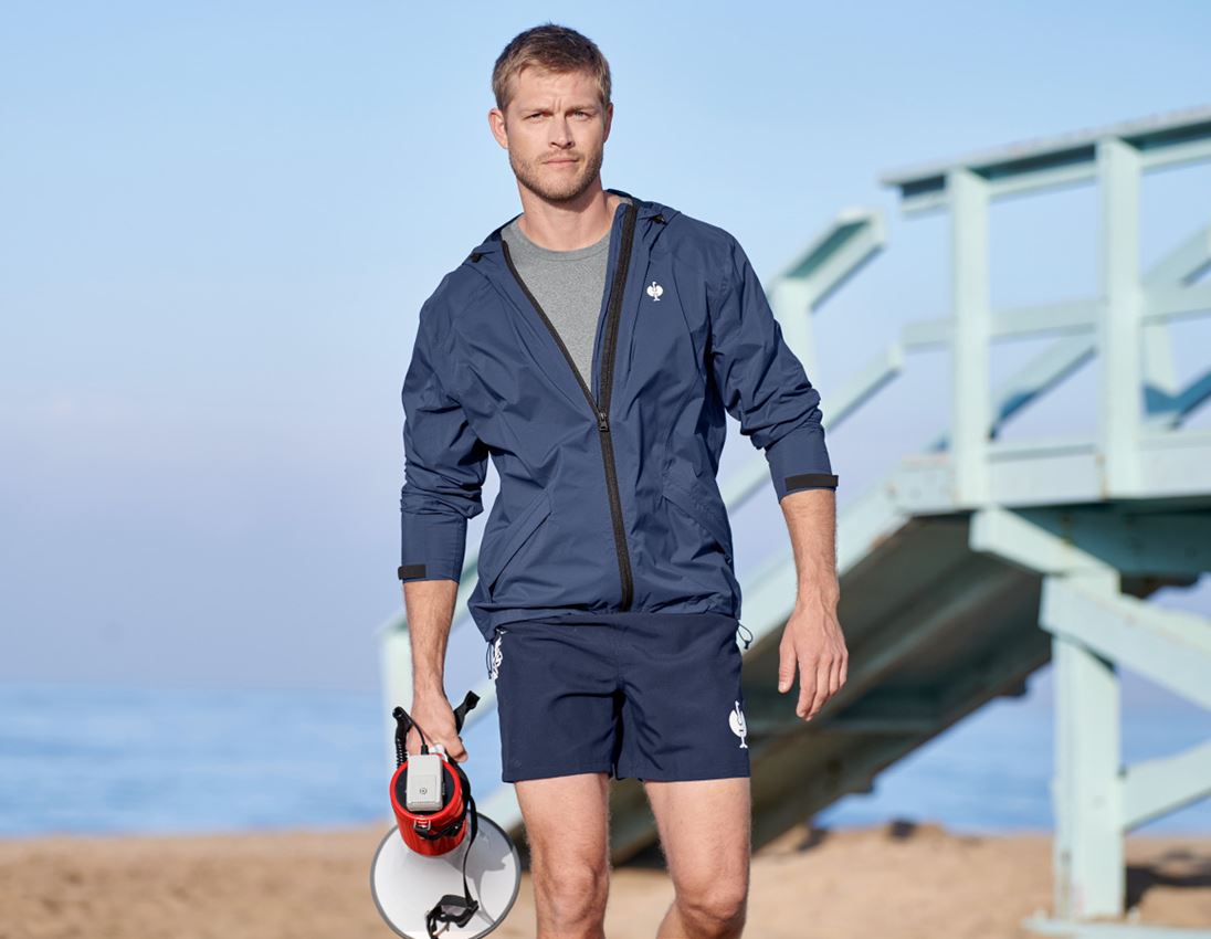 Spodnie robocze: Szorty kąpielowe e.s.trail + niebieski marine/biały 2