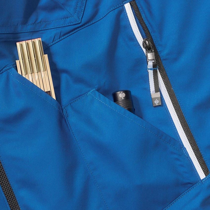 Spodnie robocze: Szorty wielokieszeniowe e.s.ambition + niebieski chagall/grafitowy 2