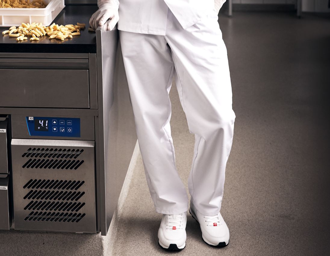 Spodnie robocze: Spodnie robocze HACCP + biały