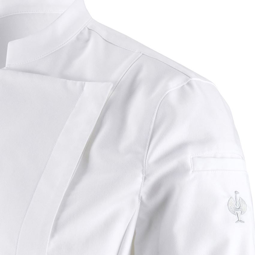 Koszulki | Pulower | Bluzki: e.s. Koszula kucharska, damska + biały 2