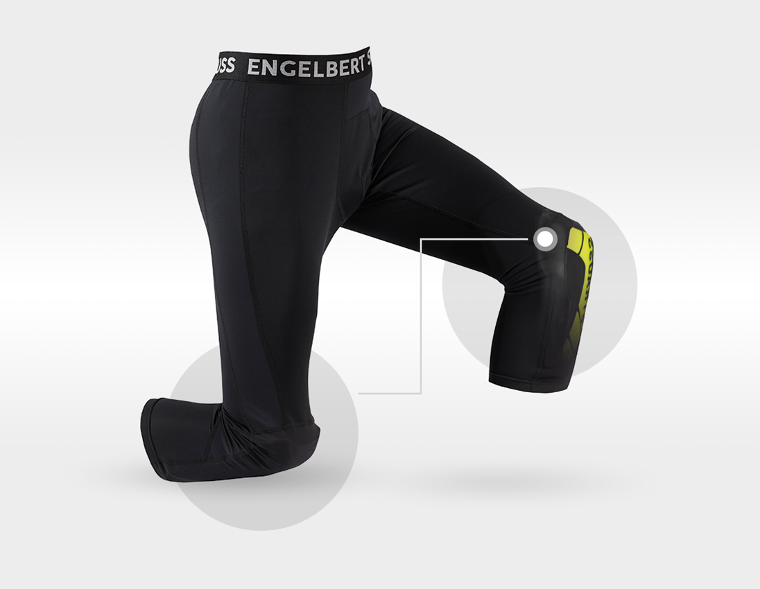 Nakolanniki robocze: e.s. Knee Pad Pro-Comfort + żółty acid/czarny 1
