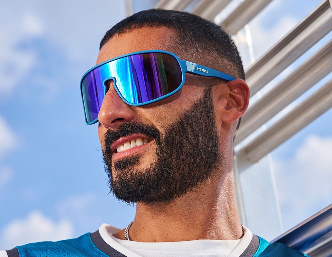 BHP: Race Okulary przeciwsłoneczne e.s.ambition + niebieski chagall