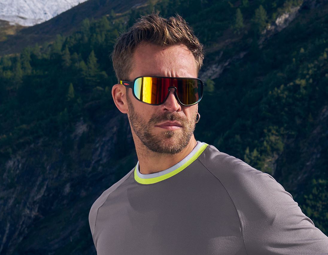 Odzież: Race Okulary przeciwsłoneczne e.s.ambition + czarny/żółty ostrzegawczy