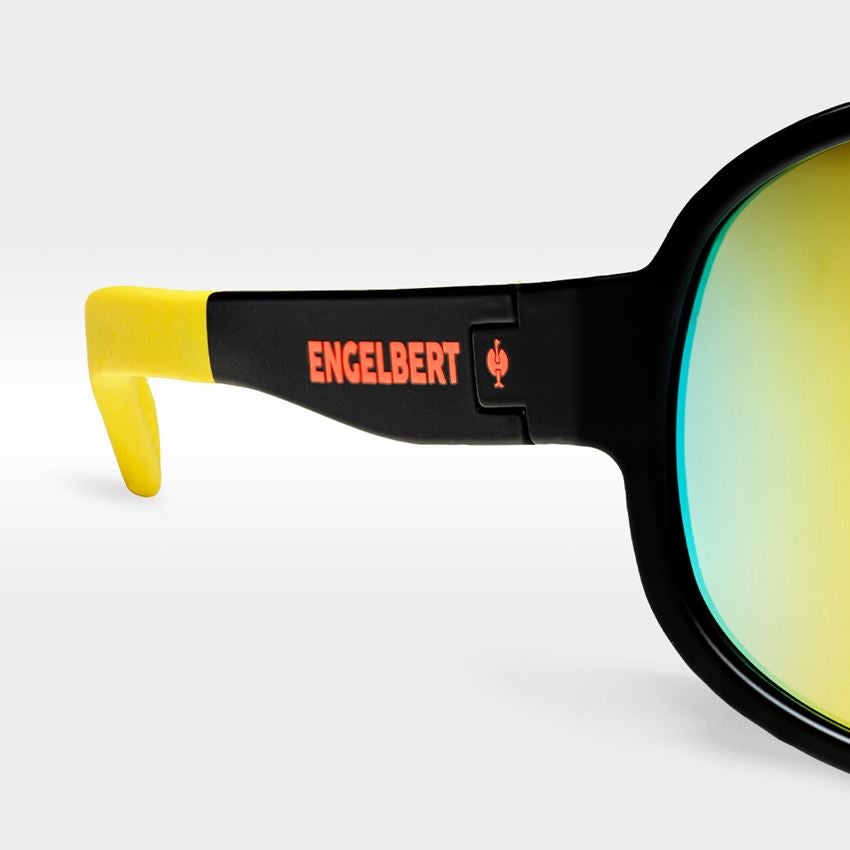 BHP: Race Okulary przeciwsłoneczne e.s.ambition + czarny/żółty ostrzegawczy 2