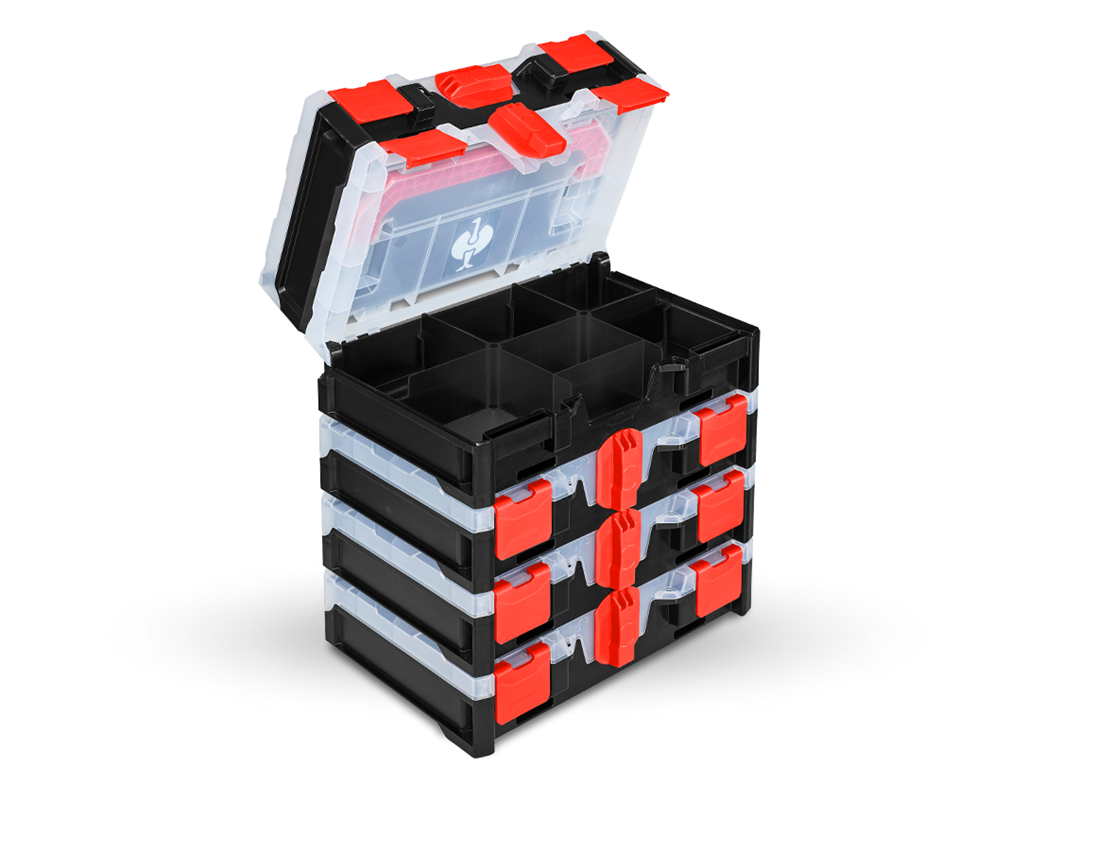 System STRAUSSbox: STRAUSSbox mini + czarny/czerwony 5